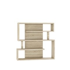 Plaukts ADRK Furniture Felipe 152x151 cm, ozola krāsas cena un informācija | Plaukti | 220.lv