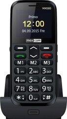 Maxcom MM38D, Black цена и информация | Мобильные телефоны | 220.lv