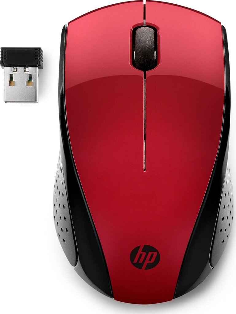 HP 220 7KX10AA, sarkans cena un informācija | Peles | 220.lv