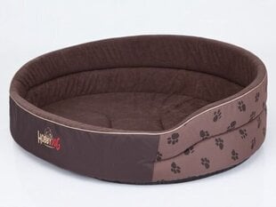 Hobbydog лежак Лапки R3, светло-коричневый, 52x38 см цена и информация | Лежаки, домики | 220.lv