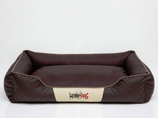 Hobbydog guļvieta Cesarean Perfect, brūna R4, 114x84 cm cena un informācija | Suņu gultas, spilveni, būdas | 220.lv