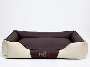 Hobbydog guļvieta Cesarean Perfect, brūnas/smilškrāsas R1, 65x52 cm cena un informācija | Suņu gultas, spilveni, būdas | 220.lv