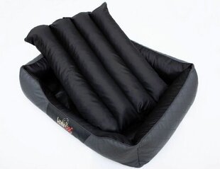 Hobbydog лежак Cesarean Standart, темно-серый/черный R5, 125x98 см цена и информация | Лежаки, домики | 220.lv