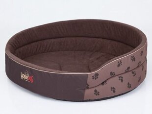 Hobbydog лежак Лапки R4, светло-коричневый, 58x43 см цена и информация | Лежаки, домики | 220.lv
