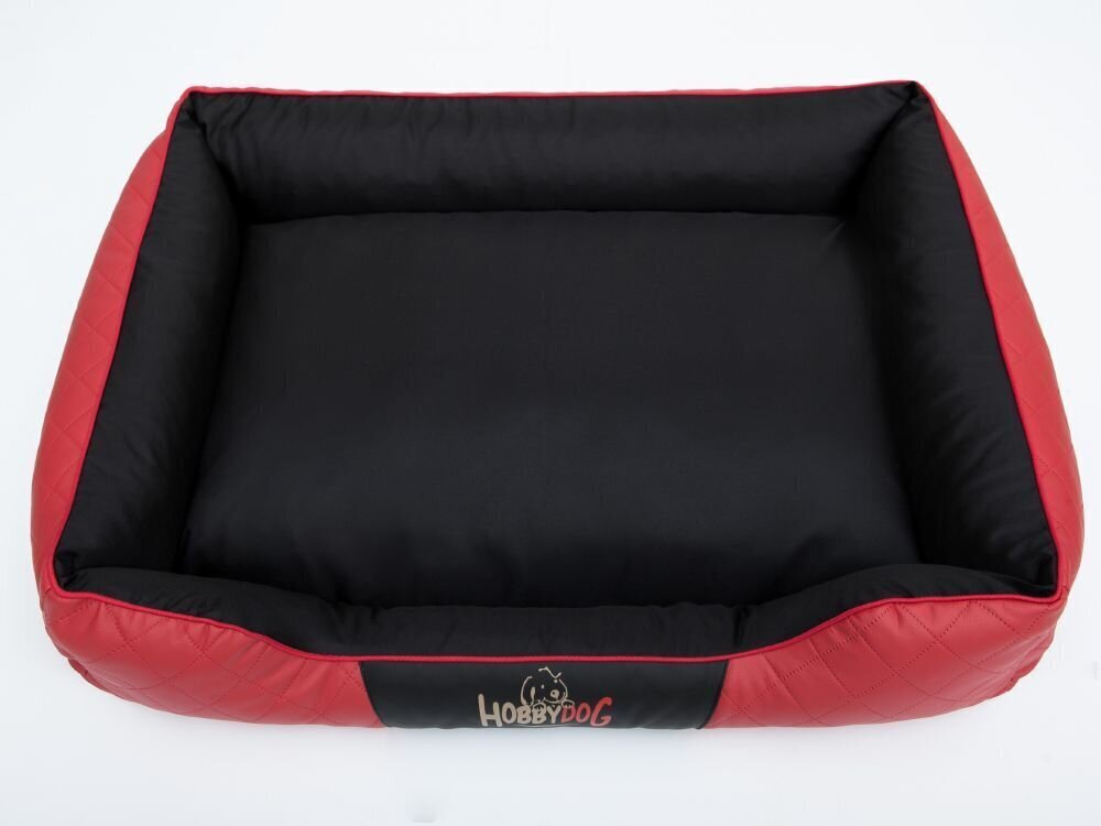 Hobbydog guļvieta Cesarean Perfect, sarkana/melna R1, 65x52 cm cena un informācija | Suņu gultas, spilveni, būdas | 220.lv