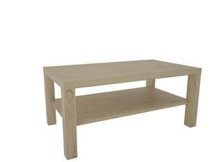 Kafijas galdiņš ADRK Furniture Sven, ozola krāsas cena un informācija | Žurnālgaldiņi | 220.lv