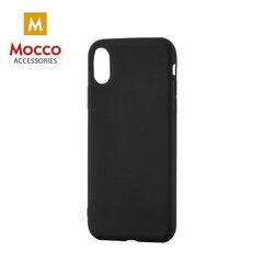 Mocco Ultra Slim Soft Matte 0.3 mm Matēts Silikona Apvalks Priekš Huawei P40 Melns cena un informācija | Telefonu vāciņi, maciņi | 220.lv