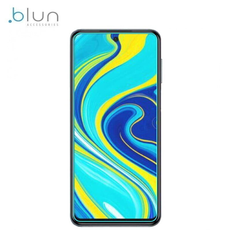 Blun Extreeme Shock 0.33mm / 2.5D Aizsargplēve-stikls Xiaomi Redmi Note 8 Pro cena un informācija | Ekrāna aizsargstikli | 220.lv