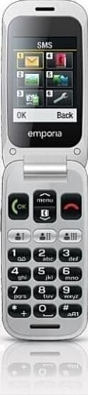 Mobilais telefons emporia V200_001_SG Pelēks (Atjaunots A) cena un informācija | Mobilie telefoni | 220.lv