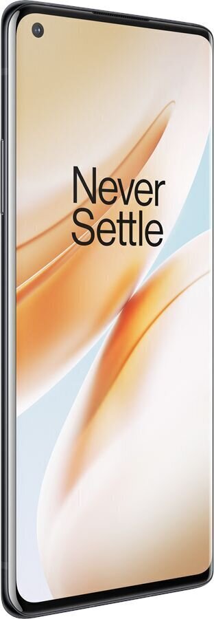 OnePlus 8 5G, 128GB, Dual SIM, Black cena un informācija | Mobilie telefoni | 220.lv