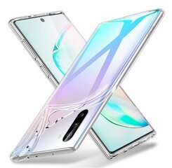 Прочный силиконовый чехол Fusion Ultra Back Case 0.3 mm для Samsung N970 Galaxy Note 10, прозрачный цена и информация | Чехлы для телефонов | 220.lv