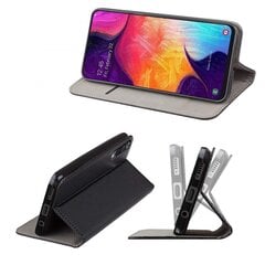 Чехол-книжка Fusion Magnet Case для Samsung A105 Galaxy A10 / M105 Galaxy M10, чёрный цена и информация | Чехлы для телефонов | 220.lv