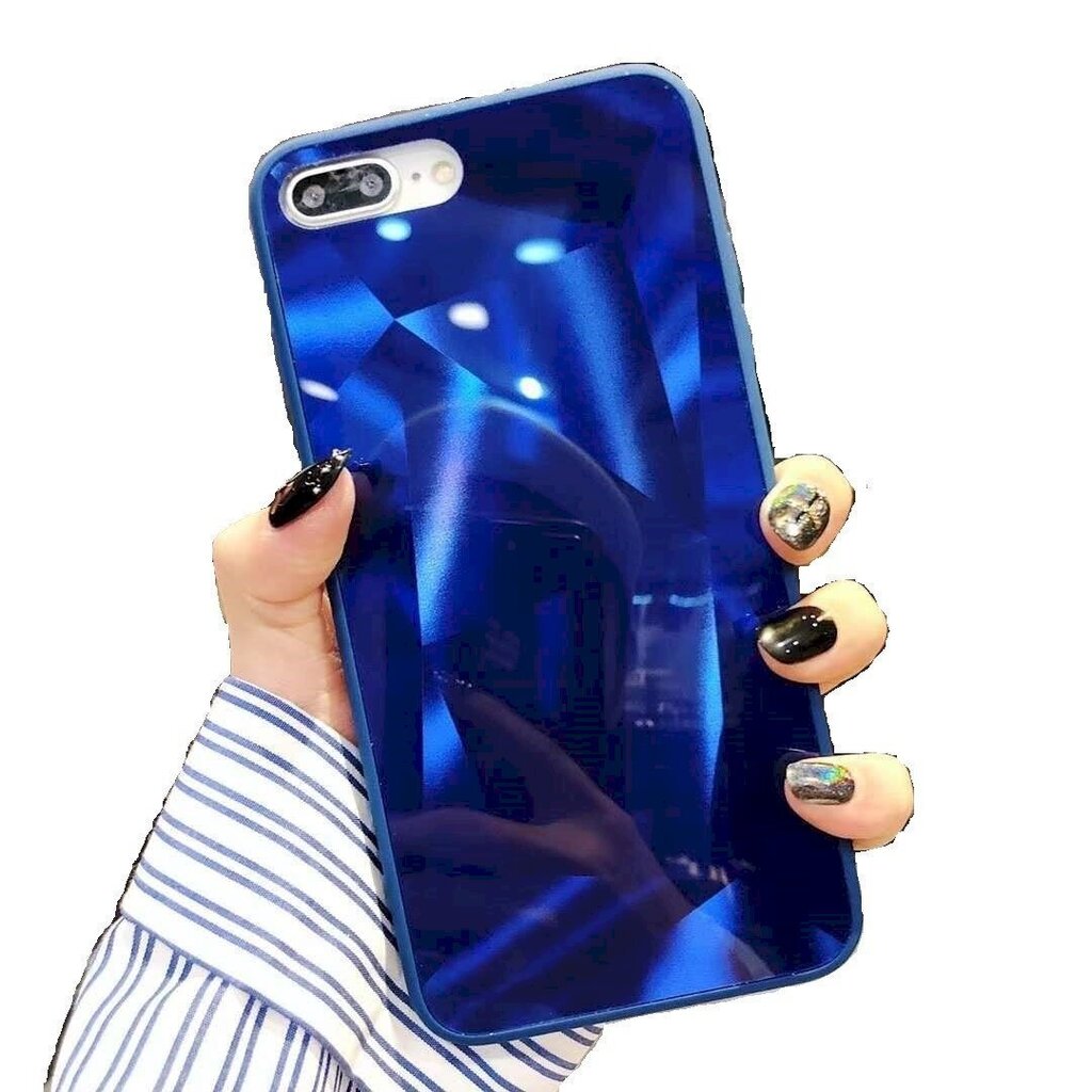 Силиконовый чехол Fusion Diamond Stone Back Case для Apple iPhone 11 Pro,  синий цена | 220.lv