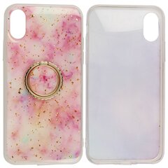 Fusion Marble Ring Back Case Silikona Aizsargapvalks Priekš Apple iPhone 11 Pro Rozā cena un informācija | Telefonu vāciņi, maciņi | 220.lv
