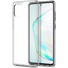 Прочный силиконовый чехол Fusion Ultra Back Case 2 mm для Samsung A715 Galaxy A71, прозрачный цена и информация | Чехлы для телефонов | 220.lv