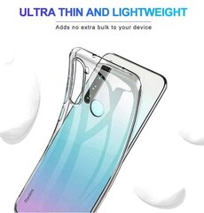 Прочный силиконовый чехол Fusion Ultra Back Case 0.3 mm для Huawei Mate 20 lite, прозрачный цена и информация | Чехлы для телефонов | 220.lv