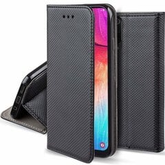 Чехол-книжка Fusion Magnet Case для Huawei P30 Lite, чёрный цена и информация | Чехлы для телефонов | 220.lv