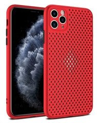 Fusion Breathe Case Silikona Aizsargapvalks Priekš Huawei P30 Lite Sarkans cena un informācija | Telefonu vāciņi, maciņi | 220.lv