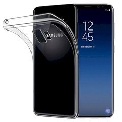 Fusion Ultra Back Case 0.3 mm Izturīgs Silikona Aizsargapvalks Priekš Samsung G960 Galaxy S9 Caurspīdīgs cena un informācija | Telefonu vāciņi, maciņi | 220.lv