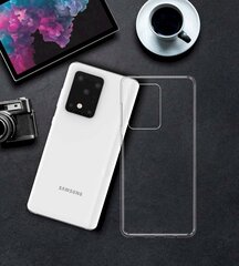 Fusion Ultra Back Case 2 mm Izturīgs Silikona Aizsargapvalks Priekš Samsung G988 Galaxy S20 Ultra Caurspīdīgs cena un informācija | Telefonu vāciņi, maciņi | 220.lv
