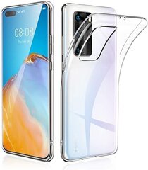 Fusion Ultra Back Case 2 mm Izturīgs Silikona Aizsargapvalks Priekš Huawei P40 Pro Caurspīdīgs cena un informācija | Telefonu vāciņi, maciņi | 220.lv