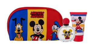 Komplekts Disney Mickey Mouse (Pelīte Mikkijs) zēniem: tualetes ūdens EDT 50 ml + dušas želeja 100 ml цена и информация | Духи для детей | 220.lv