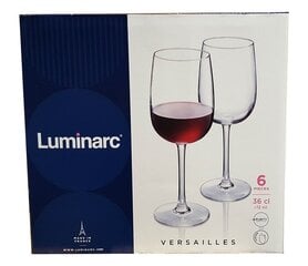 Luminarc Versailles бокалы, 6 шт цена и информация | Стаканы, фужеры, кувшины | 220.lv