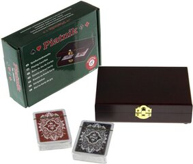 Карты игральные Piatnik ,,Luxury", в деревянной коробке цена и информация | Азартные игры | 220.lv