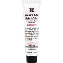 Aizsargājošs lūpu balzams Kiehl's Cranberry 15 ml cena un informācija | Lūpu krāsas, balzāmi, spīdumi, vazelīns | 220.lv