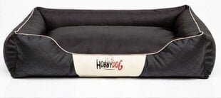 Hobbydog guļvieta Cesarean Perfect, melna R3, 95x73 cm cena un informācija | Suņu gultas, spilveni, būdas | 220.lv