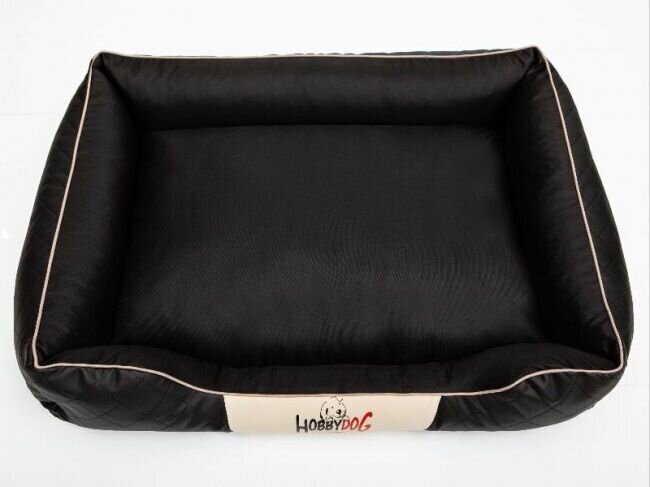 Hobbydog guļvieta Cesarean Perfect, melna R3, 95x73 cm цена и информация | Suņu gultas, spilveni, būdas | 220.lv