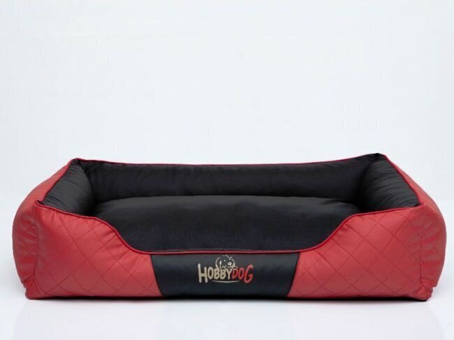 Hobbydog guļvieta Cesarean Perfect, sarkana/melna R2, 84x65 cm цена и информация | Suņu gultas, spilveni, būdas | 220.lv