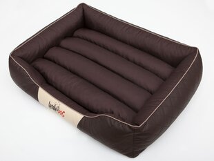 Hobbydog лежак Cesarean Standart, коричневый R2, 84x65 см цена и информация | Лежаки, домики | 220.lv
