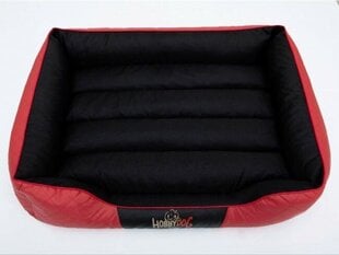 Hobbydog лежак Cesarean Standart, красный/черный R2, 84x65 см цена и информация | Лежаки, домики | 220.lv