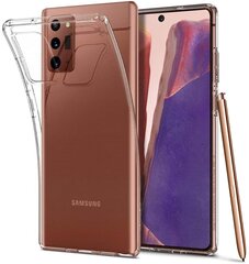 Прочный силиконовый чехол Fusion Ultra Back Case 2 mm для Samsung N980 Galaxy Note 20, прозрачный цена и информация | Чехлы для телефонов | 220.lv