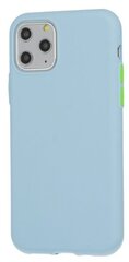 Fusion Solid Case Silikona Aizsargapvalks Priekš Huawei P30 Lite Gaiši Zils cena un informācija | Telefonu vāciņi, maciņi | 220.lv