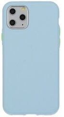 Fusion Solid Case Silikona Aizsargapvalks Priekš Apple iPhone 11 Pro Gaiši Zils cena un informācija | Telefonu vāciņi, maciņi | 220.lv