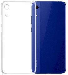 Прочный силиконовый чехол Fusion Ultra Back Case 1 mm для Huawei Y6S / Honor 8A / Y6 Prime 2019, прозрачный цена и информация | Чехлы для телефонов | 220.lv