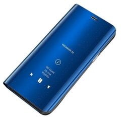 Fusion Clear View Case Grāmatveida Maks Priekš Huawei Y6S / Honor 8A / Y6 Prime 2019 Zils cena un informācija | Telefonu vāciņi, maciņi | 220.lv