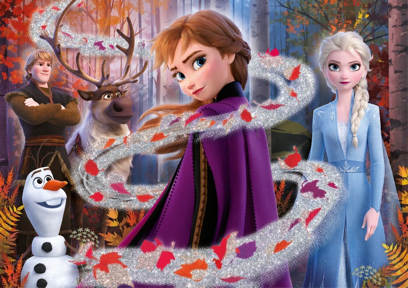 Puzle Clementoni Ledus sirds 2 (Frozen 2), 104 d. cena un informācija | Puzles, 3D puzles | 220.lv