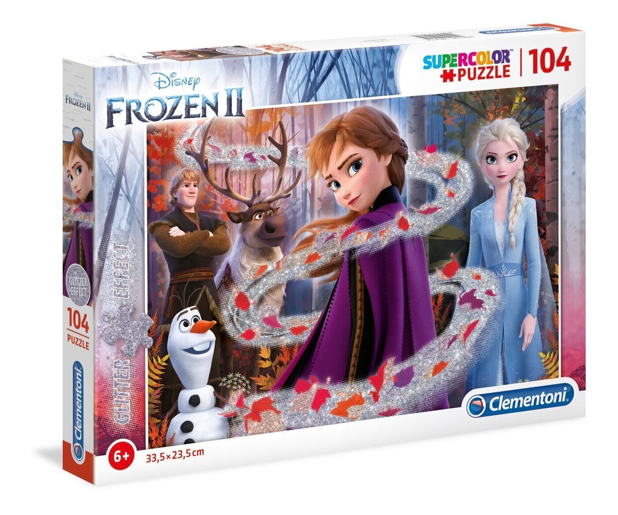 Puzle Clementoni Ledus sirds 2 (Frozen 2), 104 d. cena un informācija | Puzles, 3D puzles | 220.lv