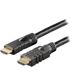 Активный кабель DELTACO HDMI-1100, HDMI Type A ha, 10 м цена и информация | Кабели и провода | 220.lv