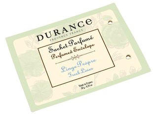 Aromatizētā aploksne Durance Perfumed Envelope Fresh Linen, 1 gab. cena un informācija | Mājas aromāti | 220.lv