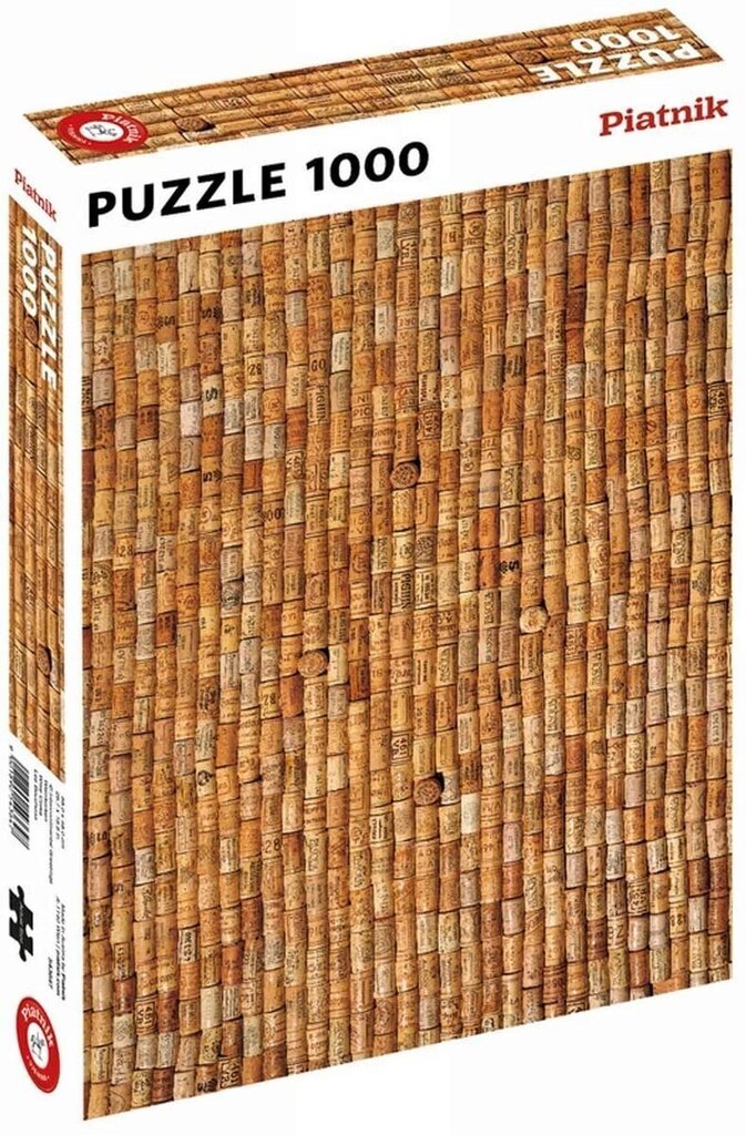 Puzle Piatnik Vīna korķi, 1000 d. цена и информация | Puzles, 3D puzles | 220.lv