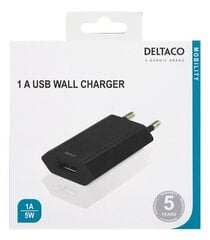 Deltaco USB-AC172 цена и информация | Зарядные устройства для телефонов | 220.lv