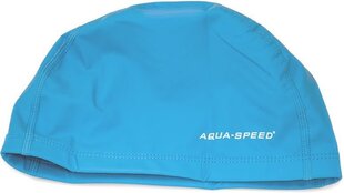 Шапочка для плавания Aqua Speed Profi, синяя цена и информация | Шапочки для плавания | 220.lv