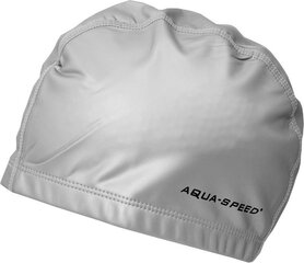 Peldcepure Aqua Speed Profi, pelēka cena un informācija | Peldcepures | 220.lv