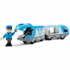 Ceļojuma vilciens Brio Railway, 33506 cena un informācija | Rotaļlietas zēniem | 220.lv