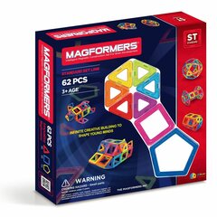 Магнитный конструктор Magformers 62 детали цена и информация | Конструкторы | 220.lv