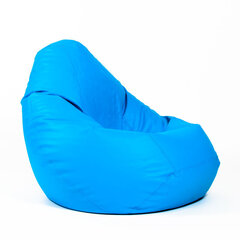 Кресло-мешок L SMART для детей из искусственной кожи - синий цена и информация | Кресла-мешки и пуфы | 220.lv